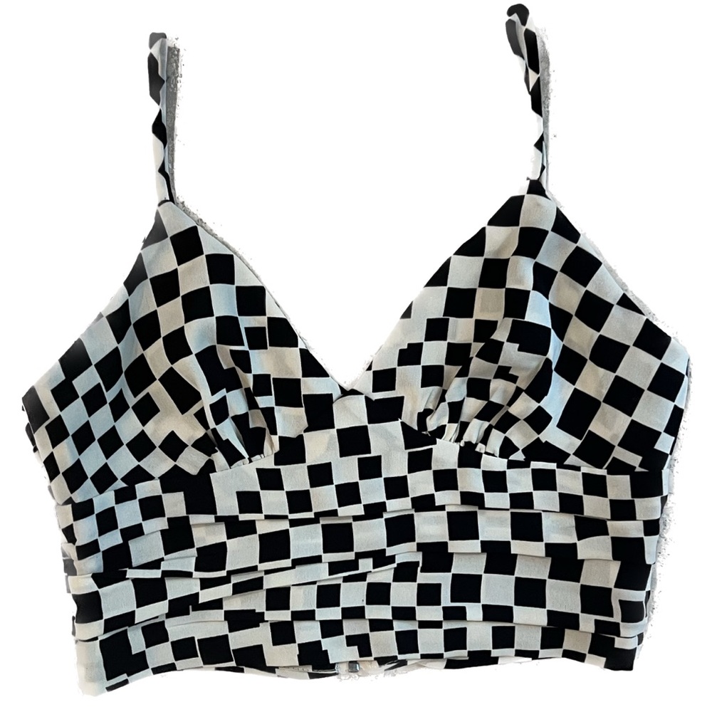 Cotton Candy LA Spaghetti Strap Crop Top